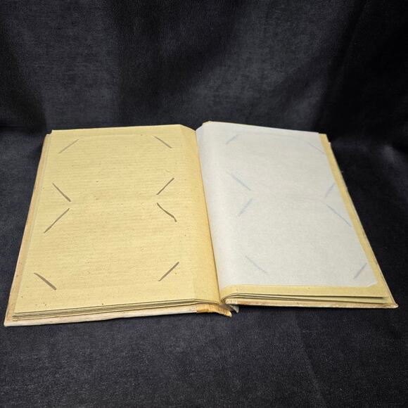 Handmade Island Wood & Leaf Photo Album Scrapbook - Picture 5 of 14